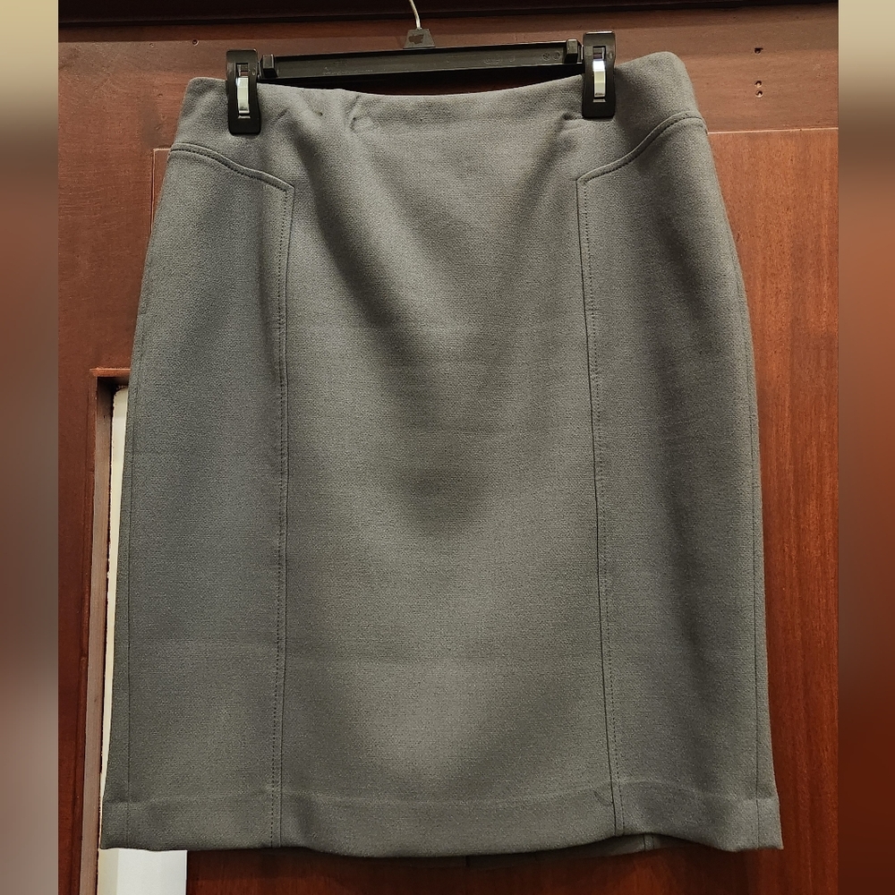 Halogen Gray Mini Pencil Skirt Office Professional Officesiren